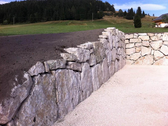 Réalisation de mur de soutènement Grenoble